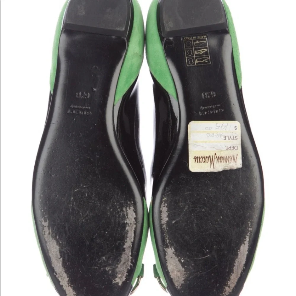 Gucci Horsebit Suede Flats - Picture 3 of 5